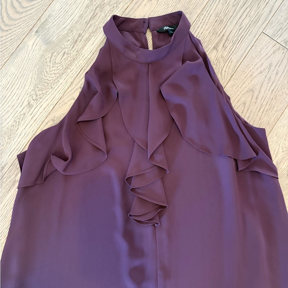 Reitmans Deep Purple Blouse dress - Picture 2 of 6